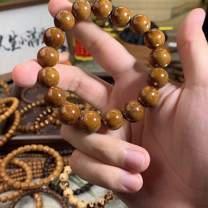 紫金鼠手串紫金鼠光珠