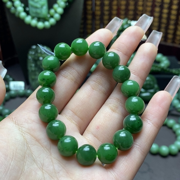 和田玉手串未镶嵌