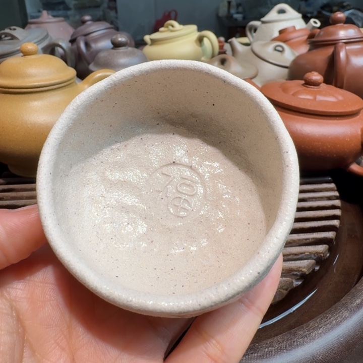 茶案紫砂白玉段无添加50c