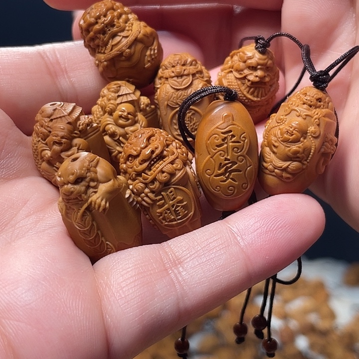 橄榄核吊坠橄榄核