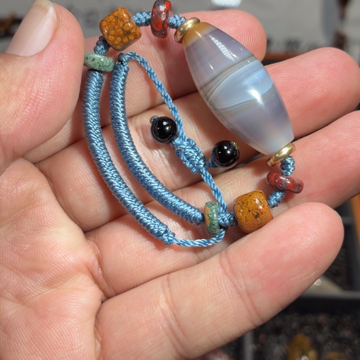 玛瑙/玉髓散珠_HEIMORI 天然天珠