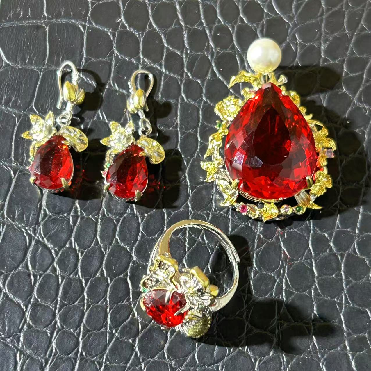 吊坠 【高端定制】AA-925时尚设计吊坠套盒多样性发一件