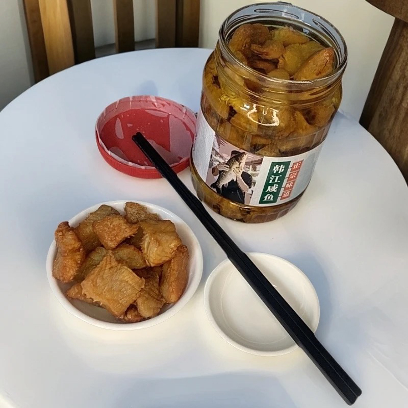 咸鱼 韩江咸鱼 油浸咸鱼 潮汕特色杂咸