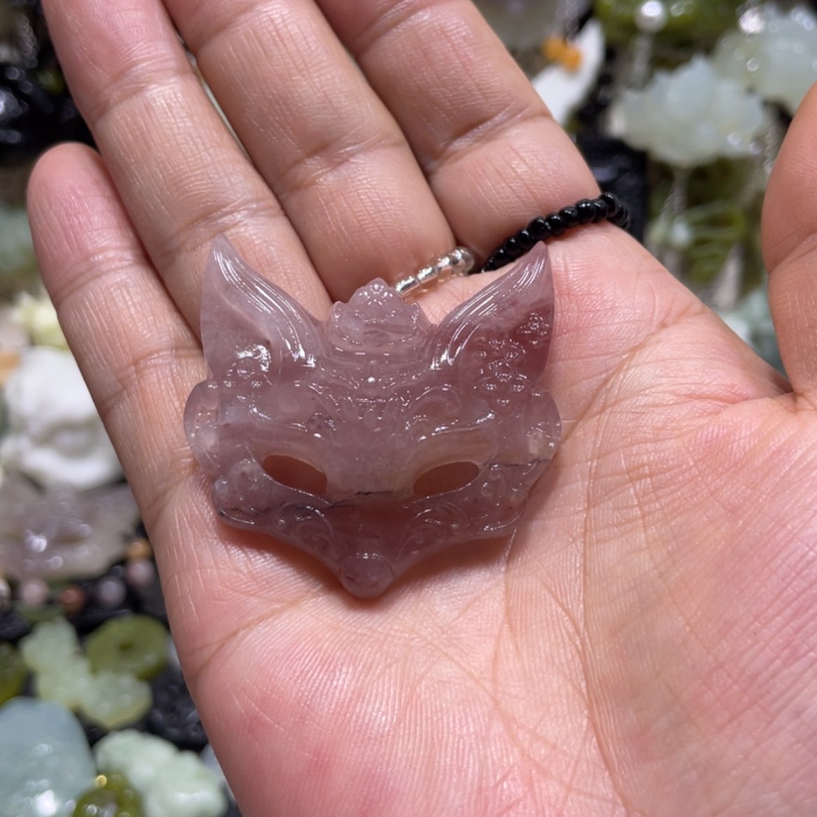 【闪购商品】岫玉颈饰未镶嵌青****.29吊坠