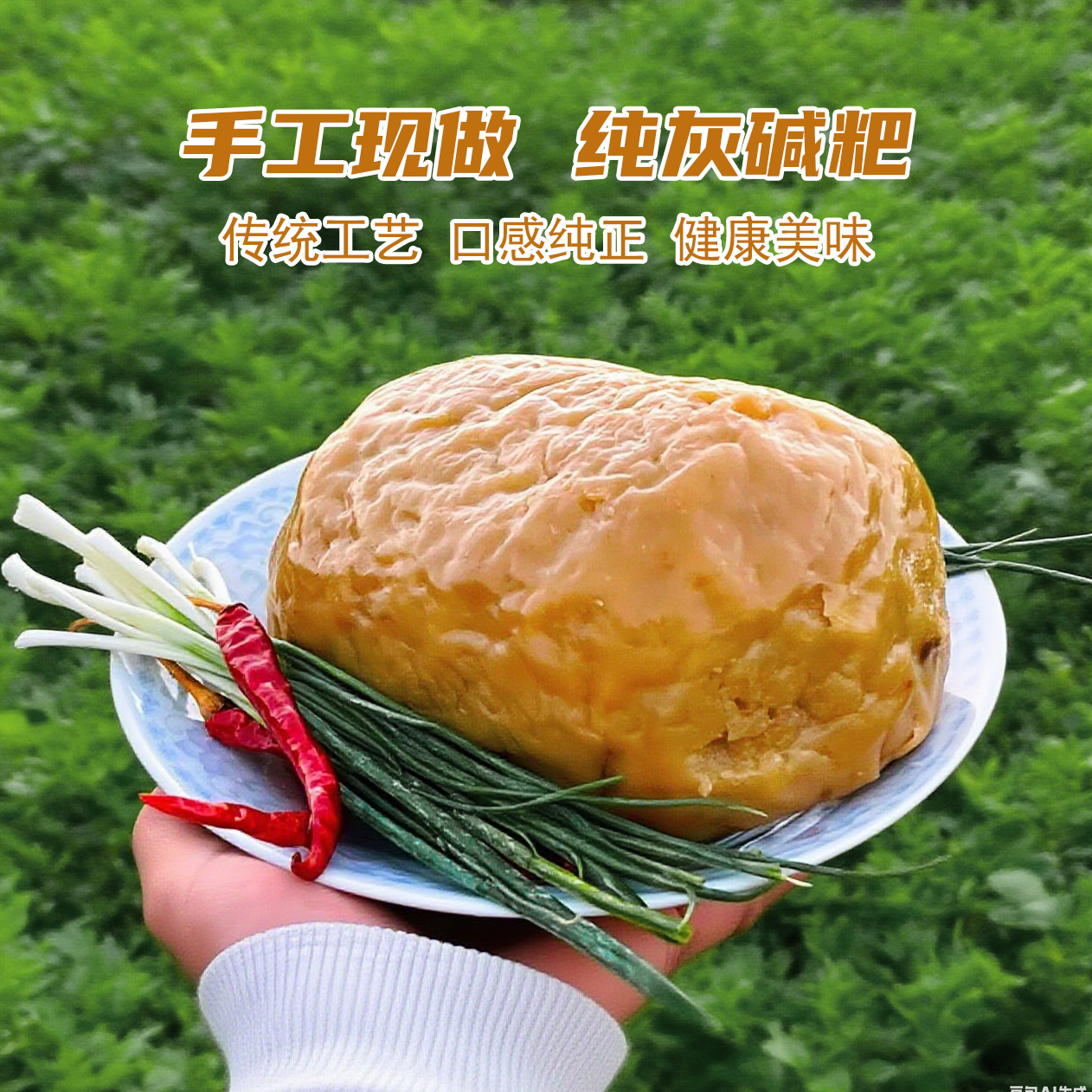 贵州三妹手工（纯灰）灰碱粑 现做现卖