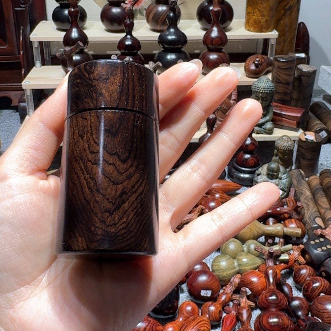 木苏****工紫光檀牙签筒牙签筒