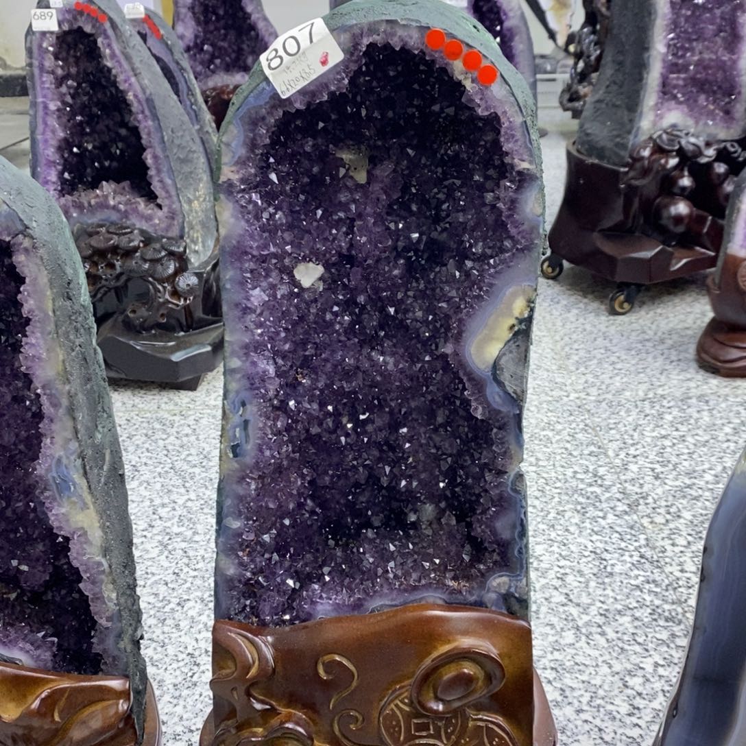 水晶大型摆件（非配饰）未镶嵌紫水晶807