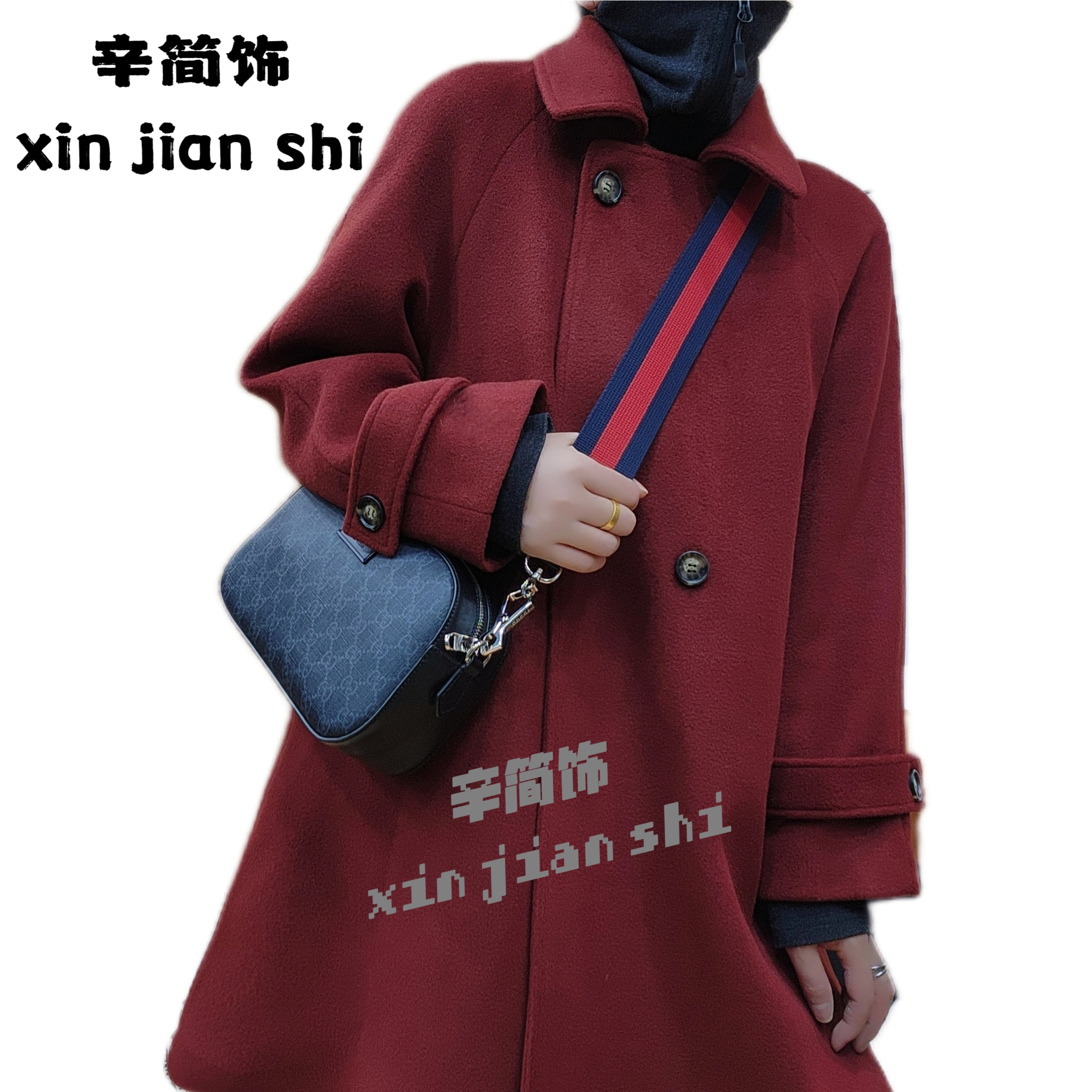 【简简推荐】-简约休闲时尚气质百搭单面绒大衣-999