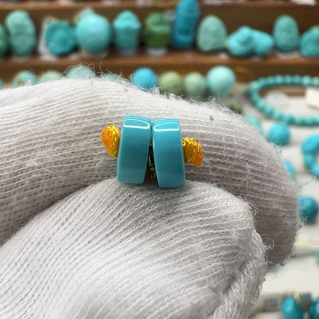 绿松石隔片未镶嵌