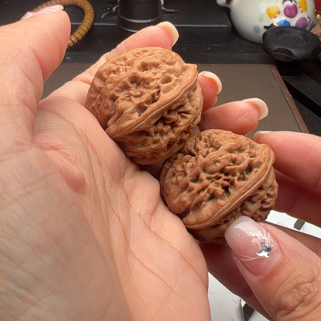 文玩核桃把件凤凰台37