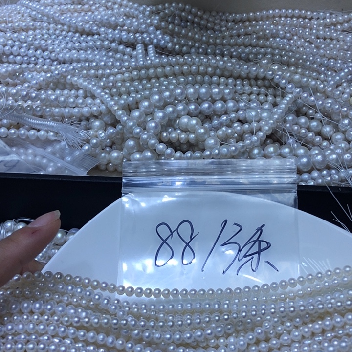 大理石锌合金天然小米链