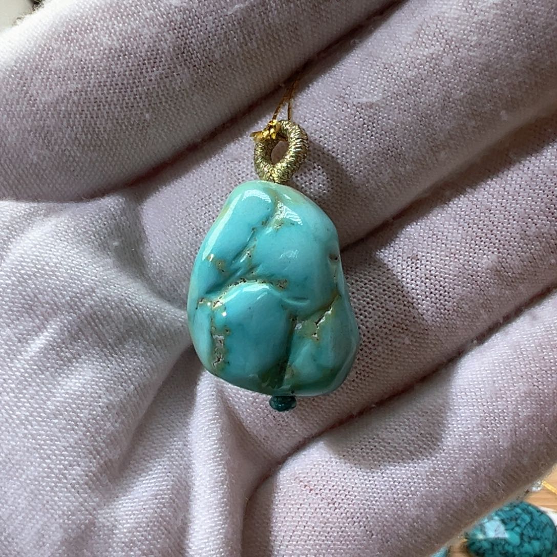 未镶嵌绿松石挂件