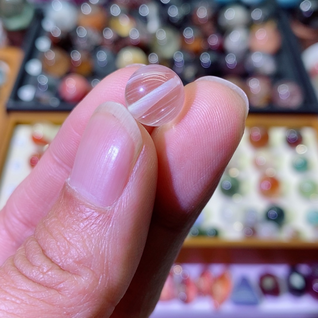 未镶嵌单珠，托帕石文***～