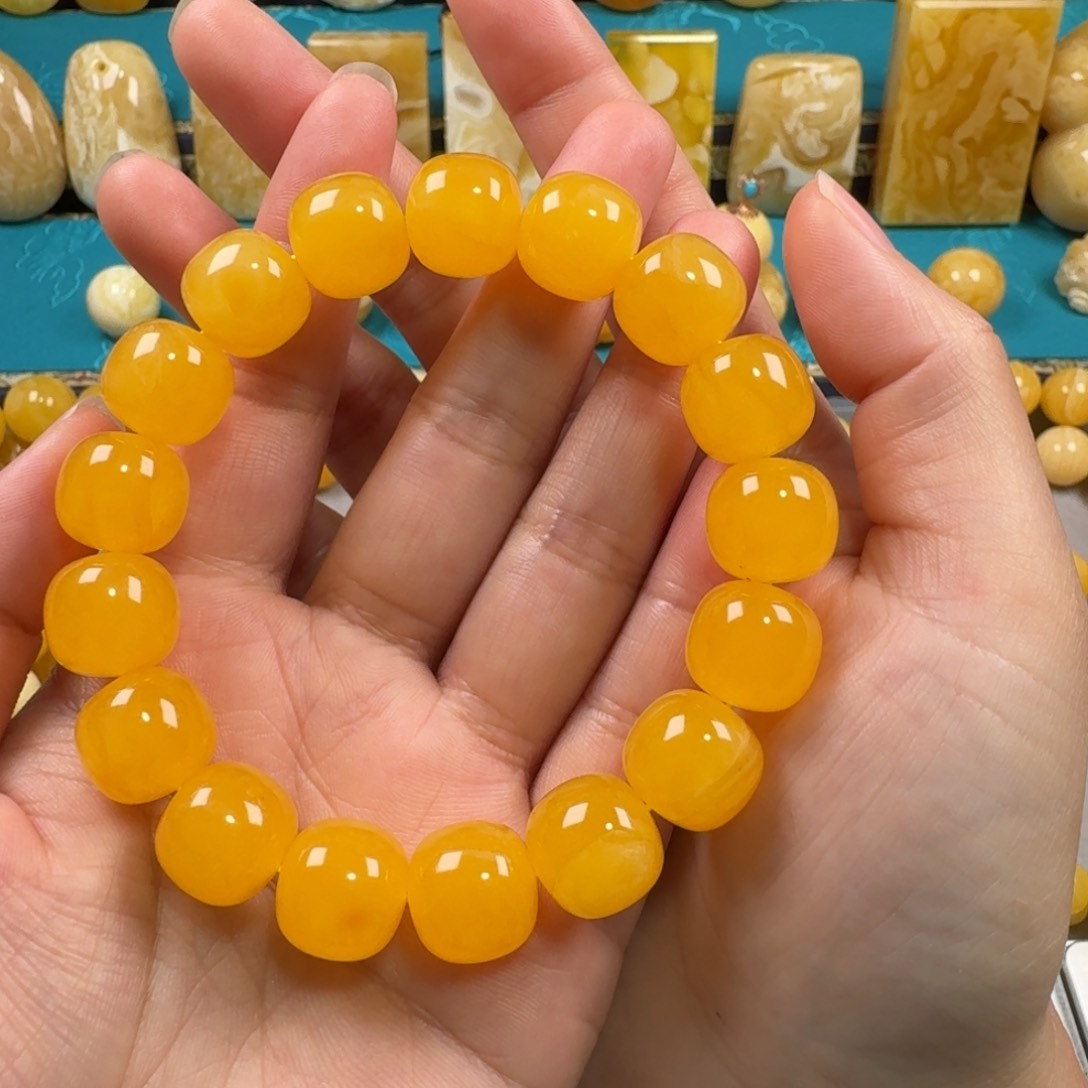 蜜蜡手链未镶嵌蜜蜡