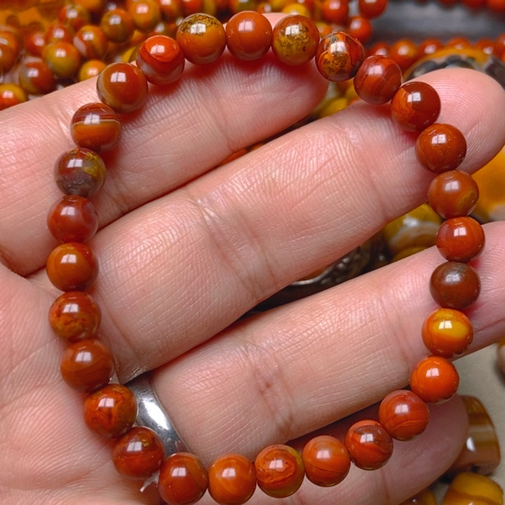 玛瑙/玉髓未镶嵌手串