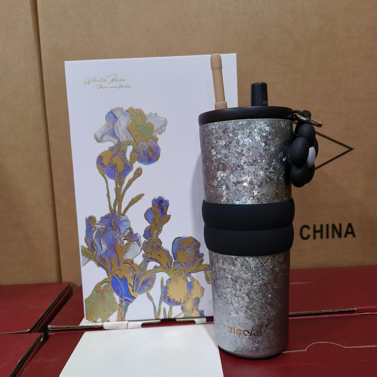 XAN冰霸杯内胆创意吸管大容量