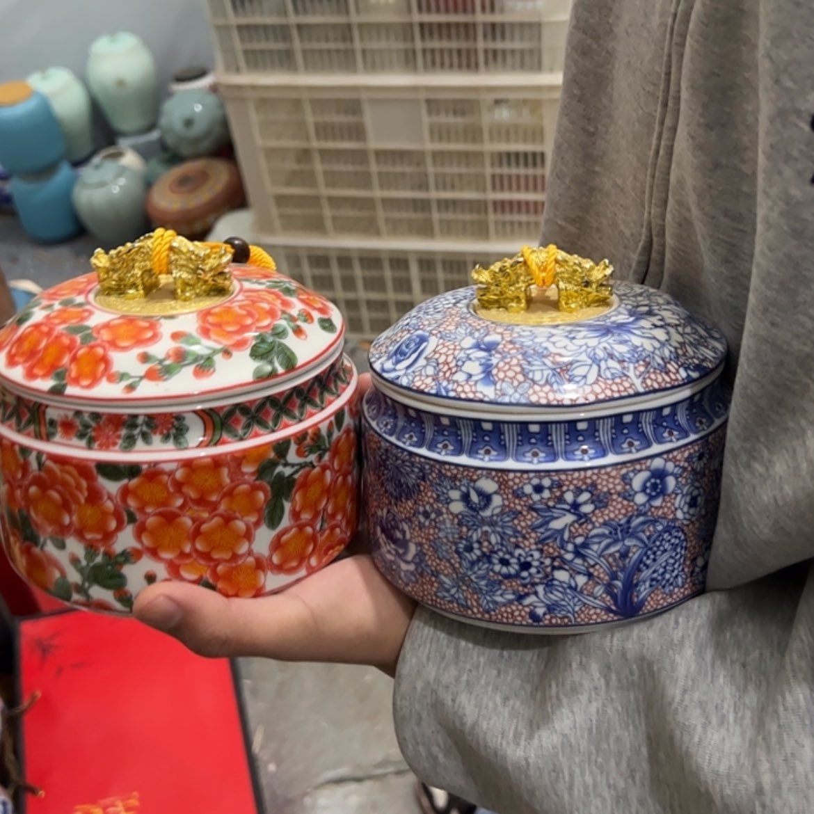 【闪购商品】茶叶罐陶瓷家用储物罐