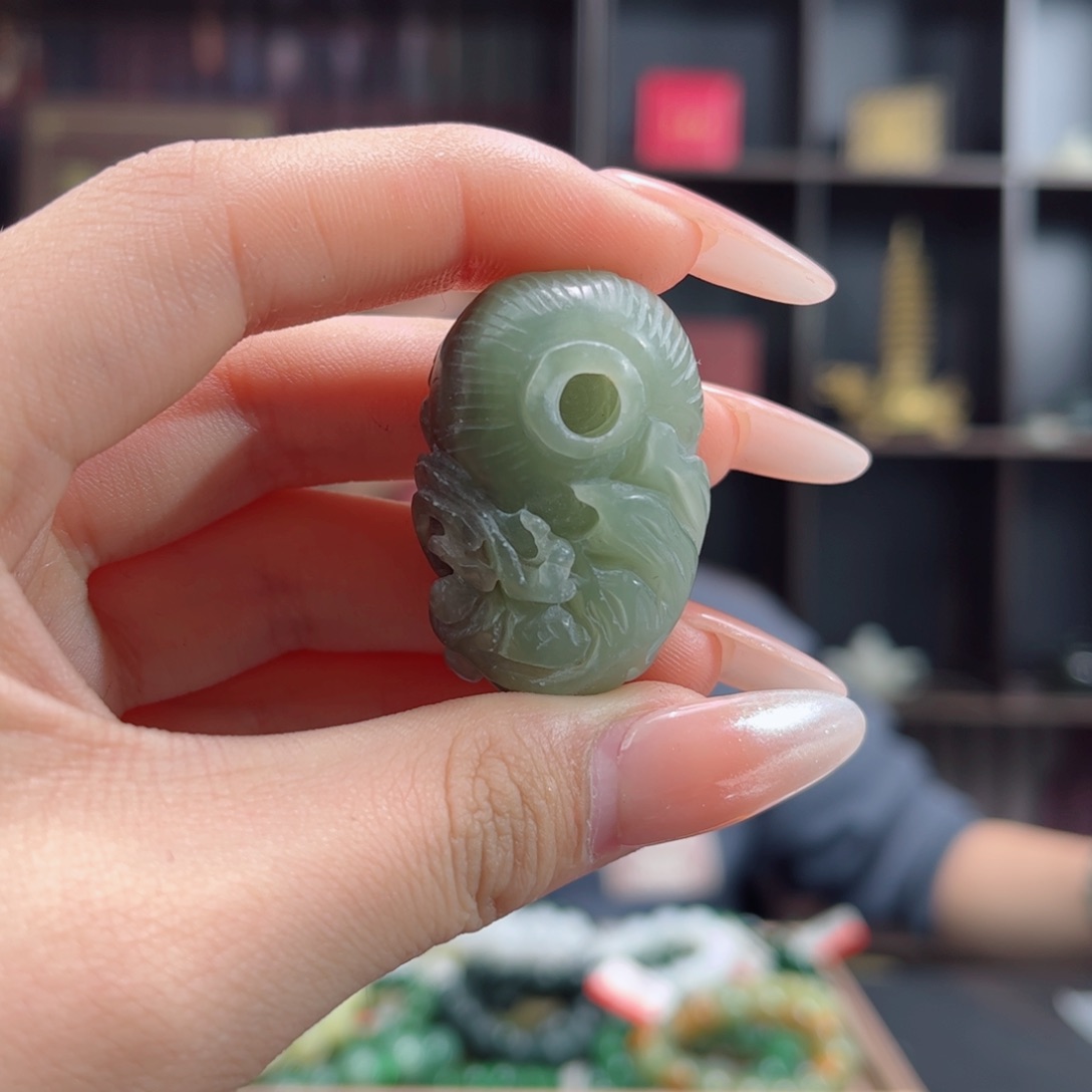 【闪购商品】和田玉手串未镶嵌挂件纯天然青海料