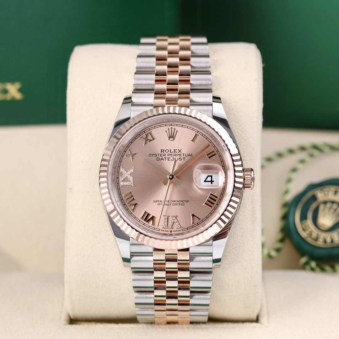 99新 Rolex/劳力士  126231-0027 viix钻新款 五珠链2025年2月