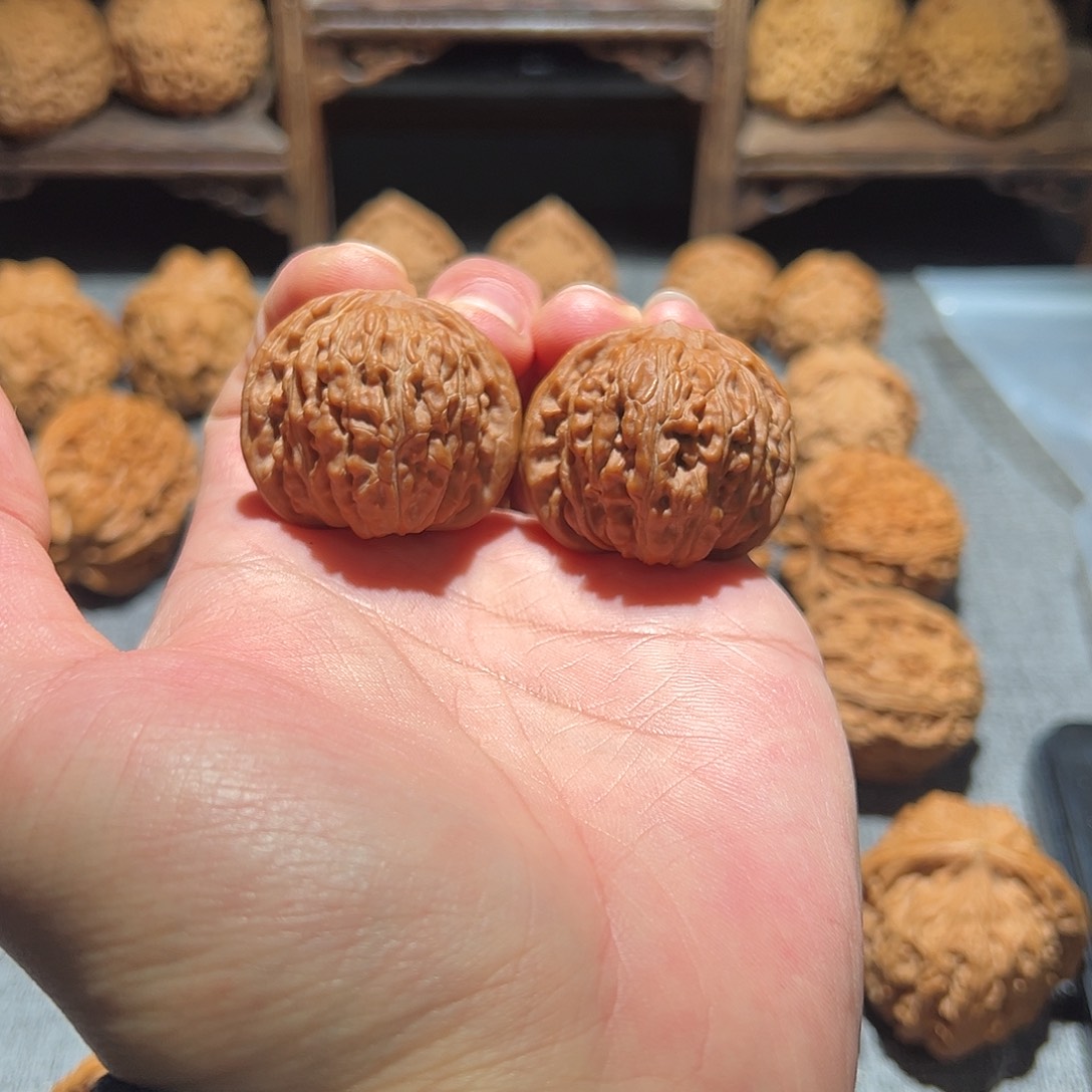 吊坠文玩核桃35全品小汉高