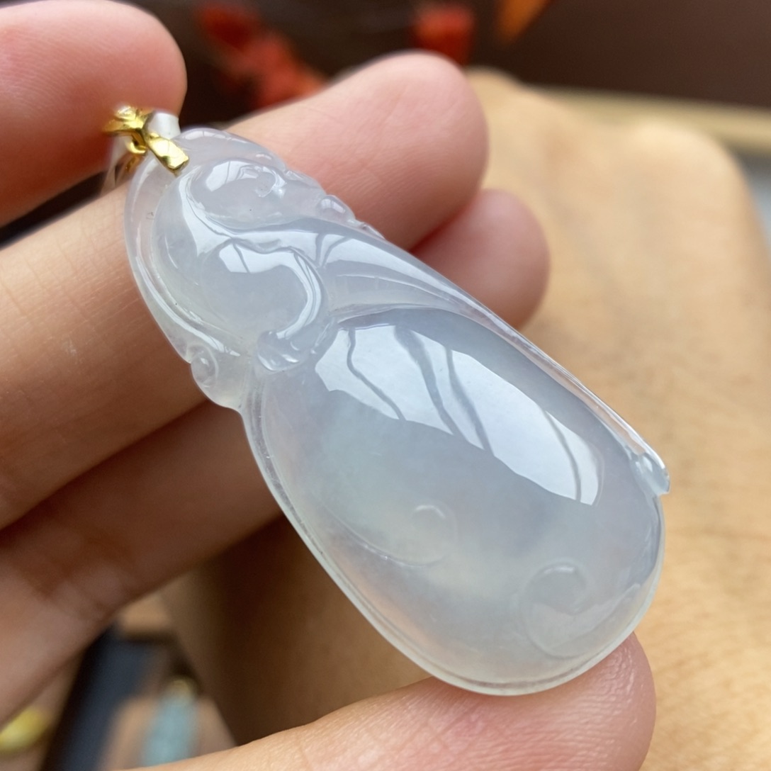 【闪购商品】颈饰18K金镶嵌翡翠42