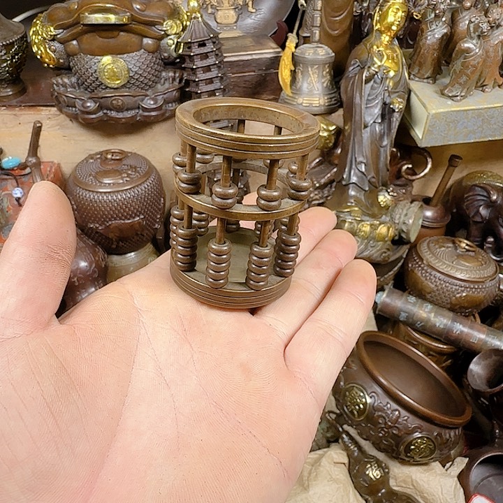 铜材质文玩摆件装饰