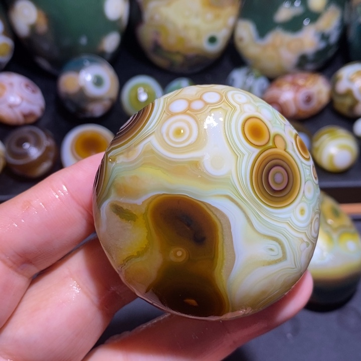 未镶嵌玛瑙/玉髓珠宝半成品87