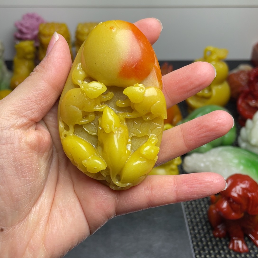 奇石手把件清仓特价