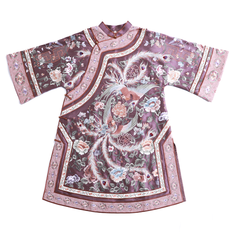 「凤翥鸾翔」乐锦坊 桑蚕丝 国风手工设计百搭刺绣国潮女装汉服上衣