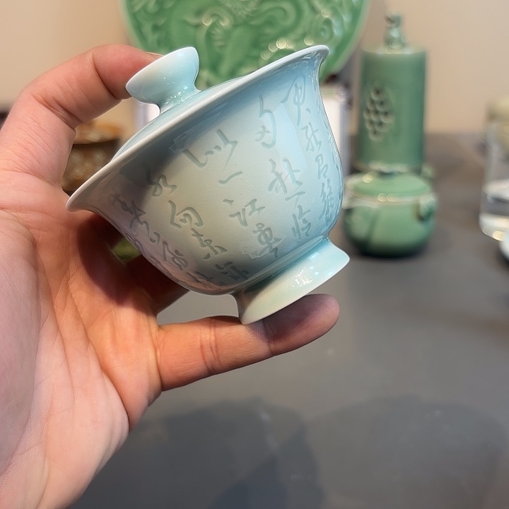 瓷片龙泉青瓷福利青瓷