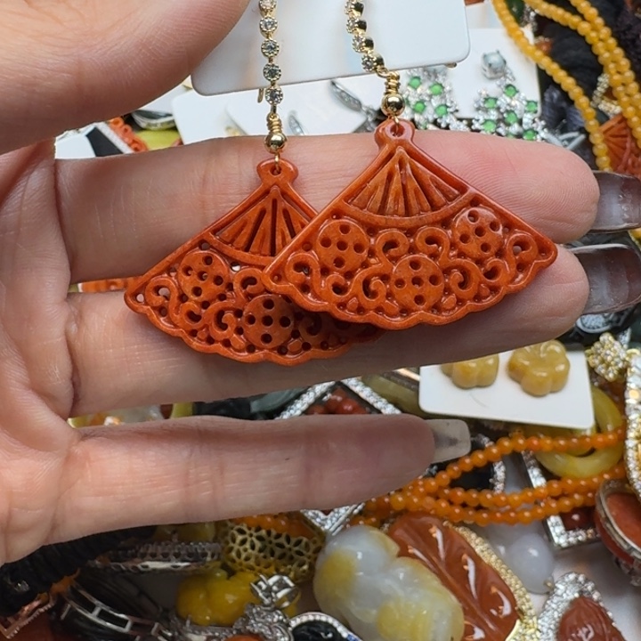 翡翠未镶嵌项链翡翠