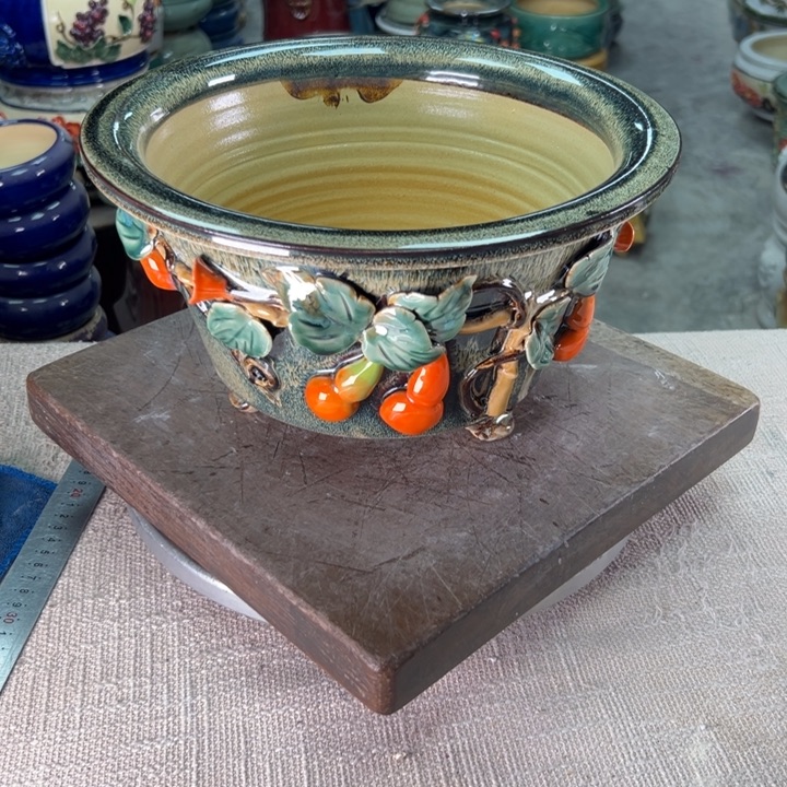 泳坤堂石湾盆陶瓷