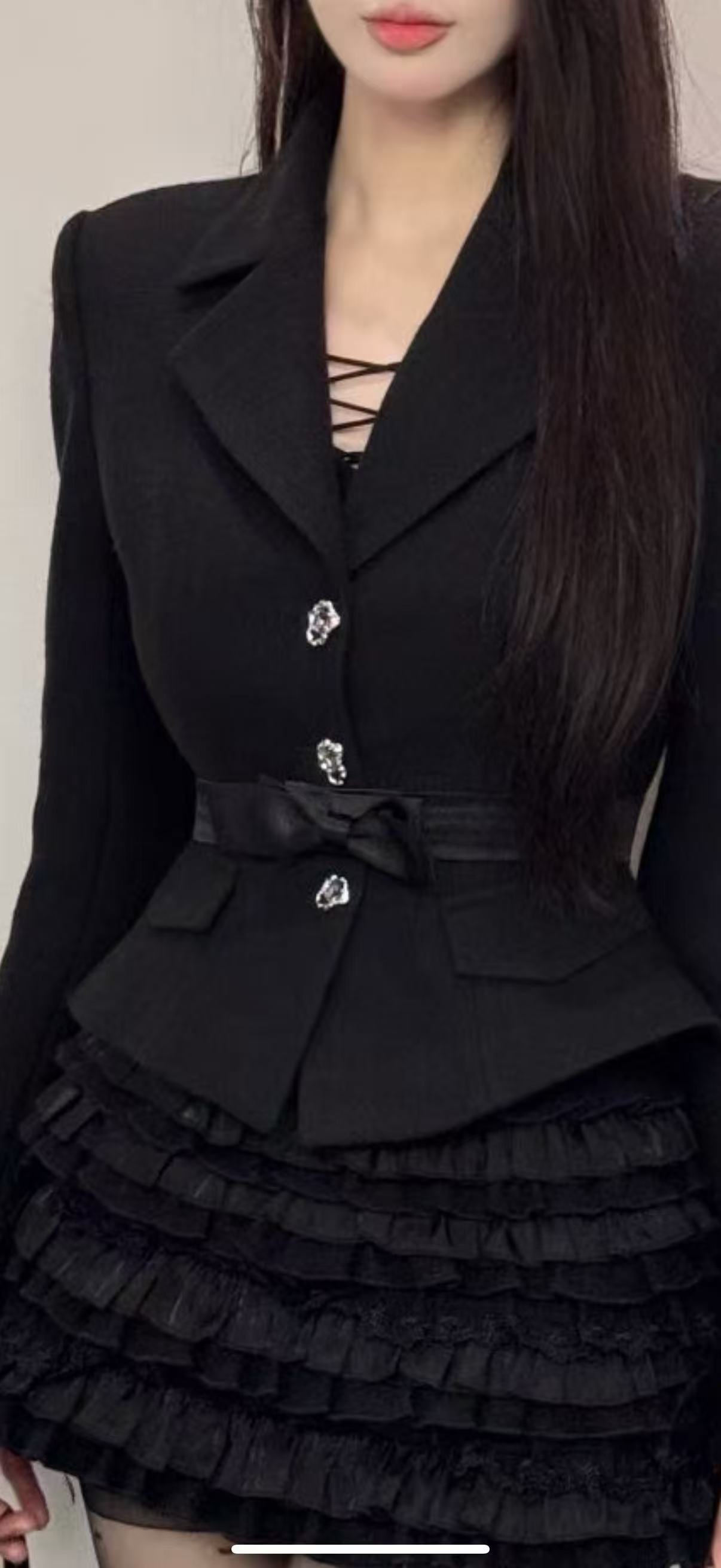 黑色时尚百搭腰带