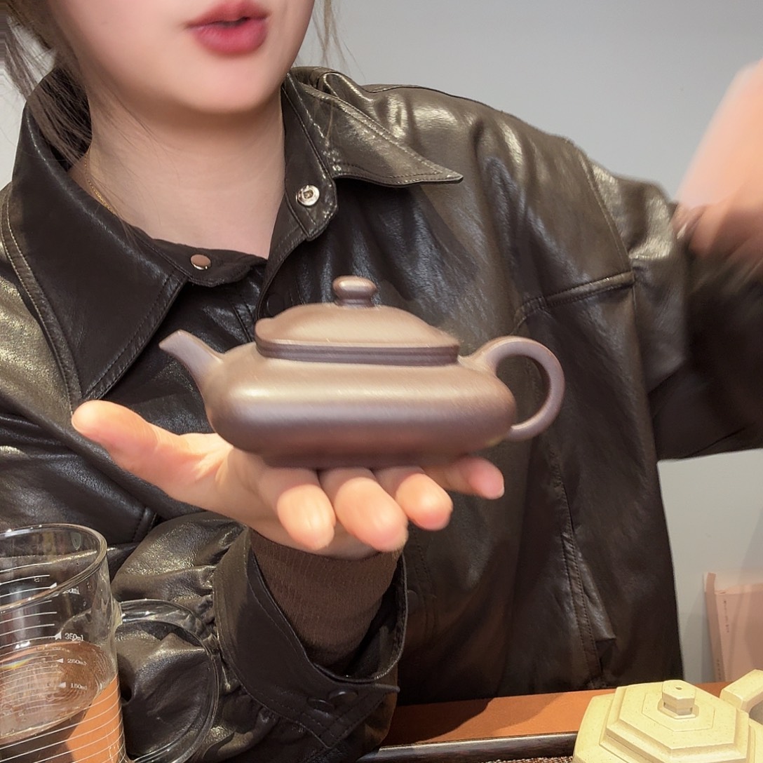 葡***碗紫砂茶壶四方虚扁