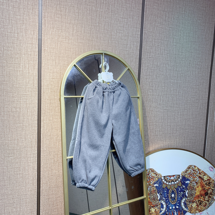 E449   宝宝灰色休闲裤子