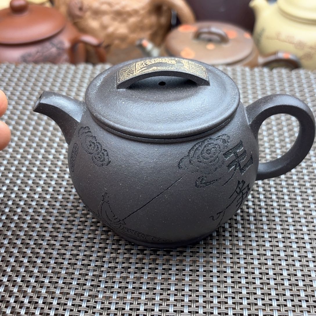 茶壶紫砂天青泥汉瓦160c c