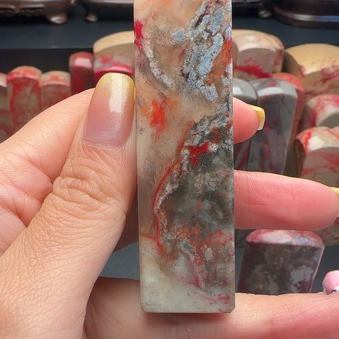 云***逸昌化石昌化鸡血石