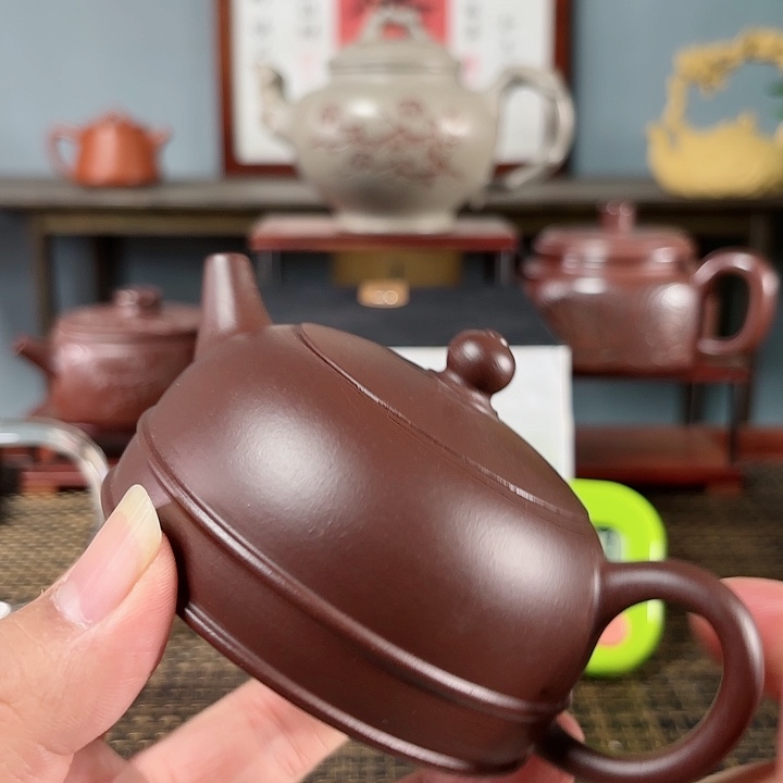 紫砂茶壶旭**升宜兴原矿手工紫砂壶