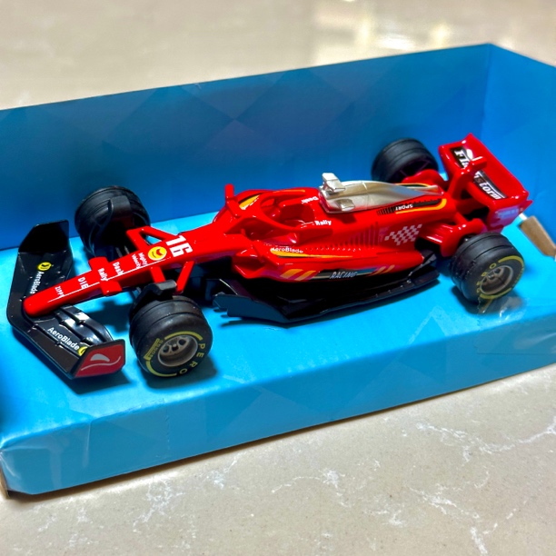 F1合金赛车合金车13cm儿童玩具