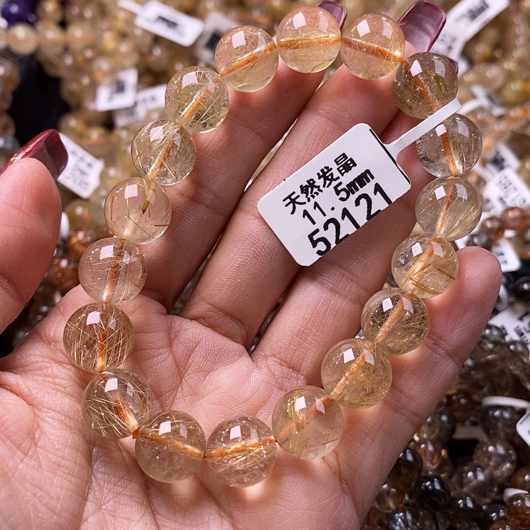 水晶手链未镶嵌水