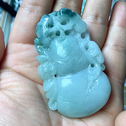 翡翠颈饰未镶嵌天然缅甸翡翠a货