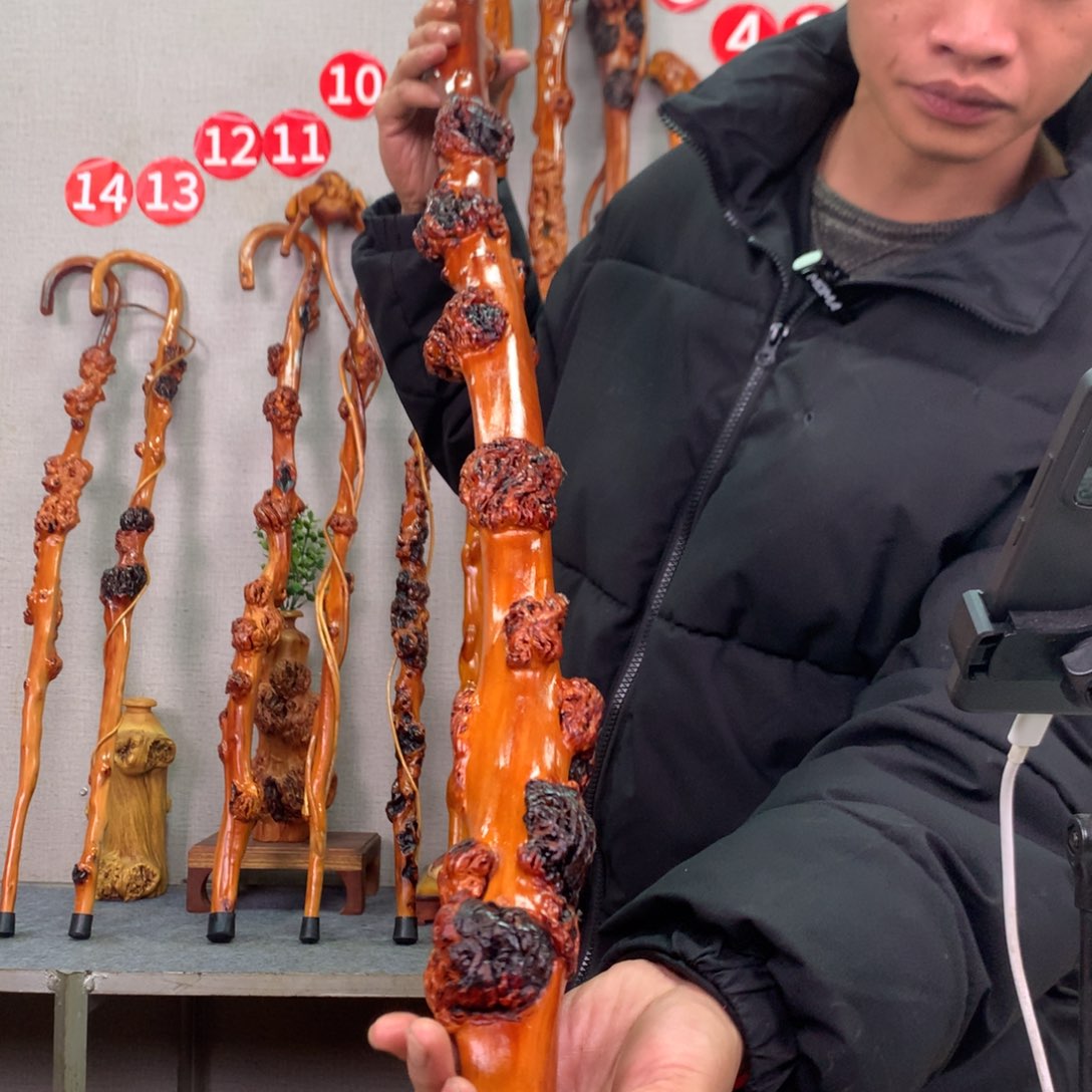 黑果木天然实木带自然纹裂介意勿拍