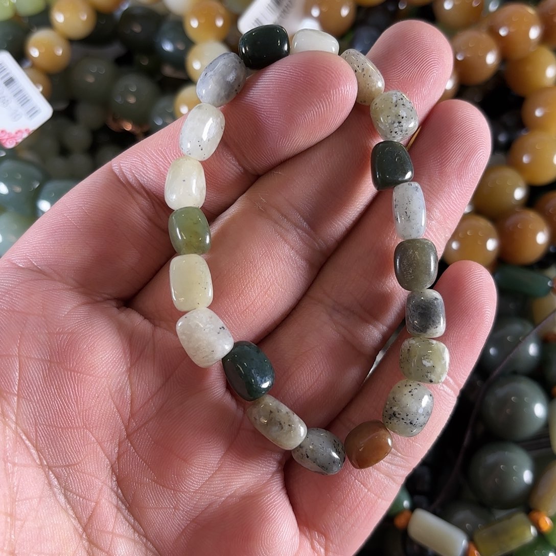 和田玉手链未镶嵌W53