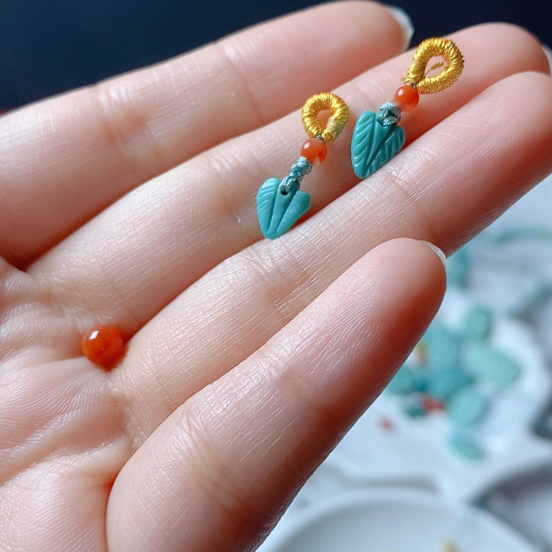 南红玛瑙颈饰未镶嵌