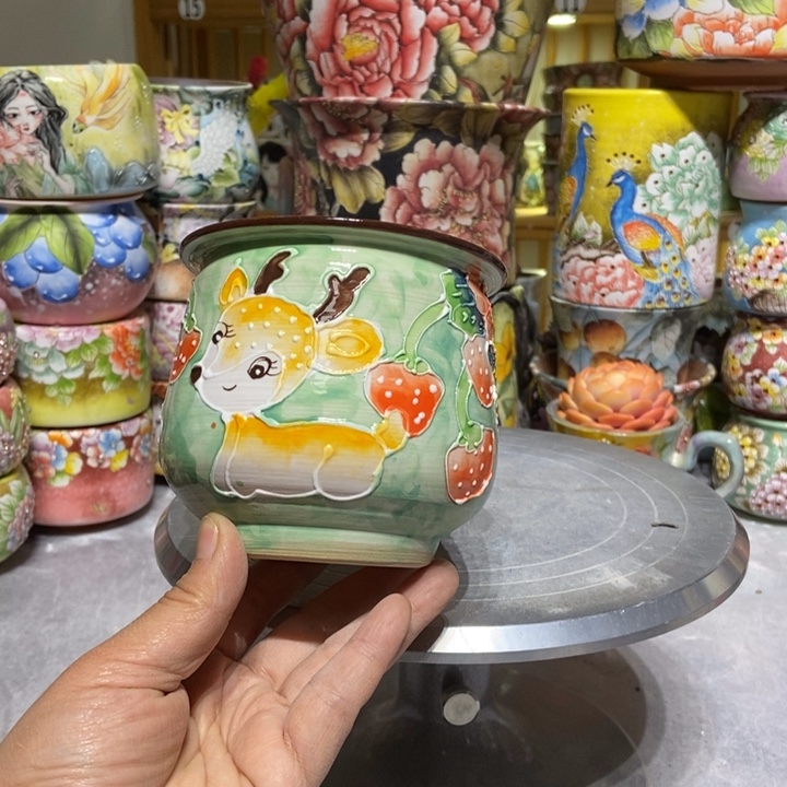 景德镇艺术手绘作品