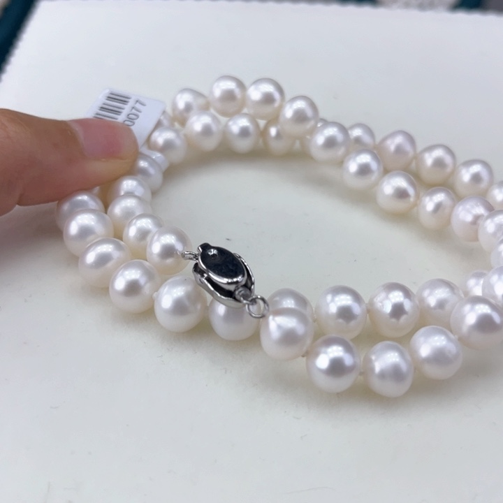 淡水珍珠颈饰未镶嵌9➕冷白