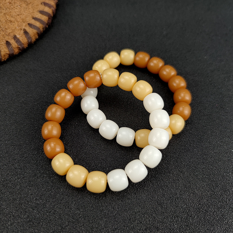 11-5菩提奶酪拿铁渐变卡11m手串