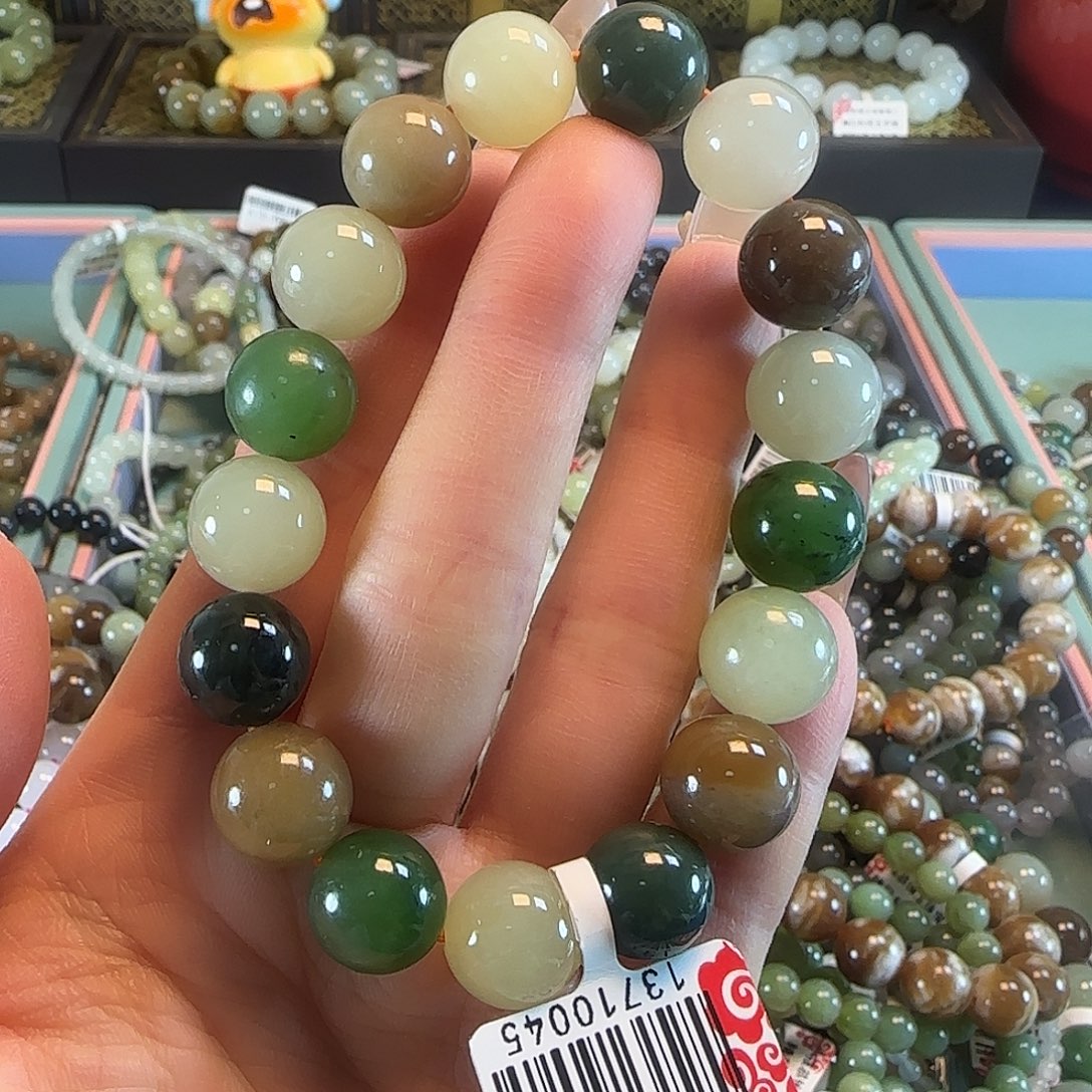 和田玉（糖玉）未镶嵌手链26