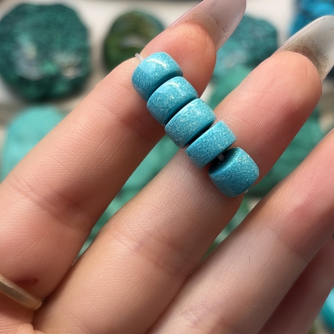 绿松石未镶嵌手串