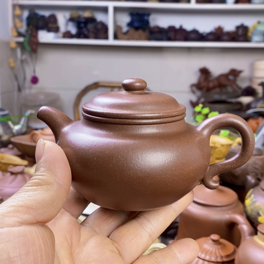 底槽青茶壶@**生原矿紫砂
